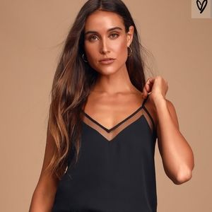 Lulu's Black Tank